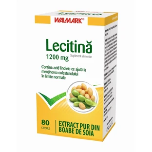 Lecithin 1200 mg, 80 capsules, Walmark