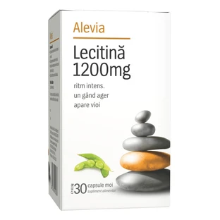 Lecithin 1200mg, 30 capsules, Alevia