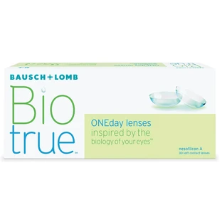 Biotrue OneDay disposable lenses, -02.00, 30 pieces, Bausch Lomb