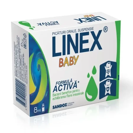 Linex baby, 8 ml, Sandoz: ceny i cechy