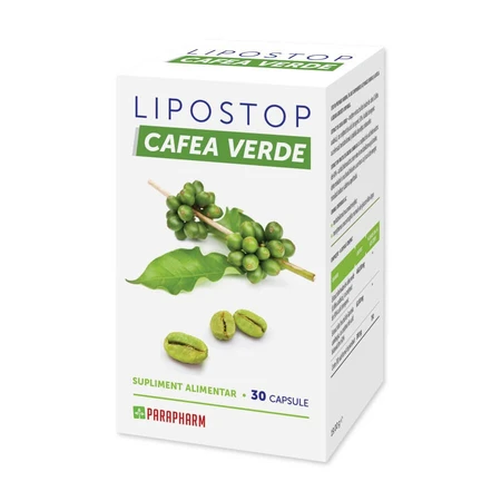 Lipostop Cafea Verde, 30 Kapseln, Parapharm
