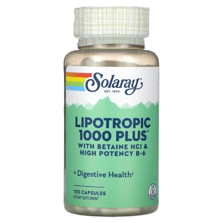 Lipotropic 1000 Plus Solaray, 100 capsules, Secom