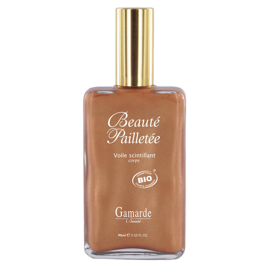 Organic Glowing Body Lotion Pailletee, 90 ml, Gamarde