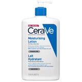 Moisturising face and body lotion for dry and very dry skin, 1000 ml, CeraVe