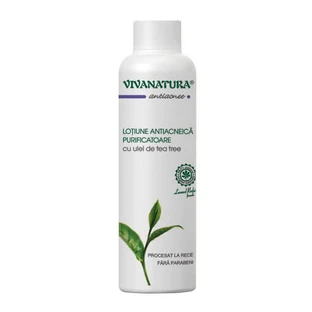 Purifying anti-acne lotion with tea tree oil, 150 ml, Vivanatura