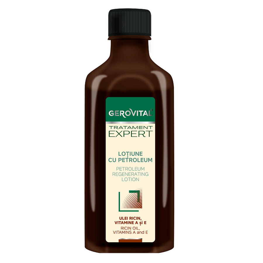 Lotion with petroleum Gerovital Tratament Expert, 100 ml, Farmec