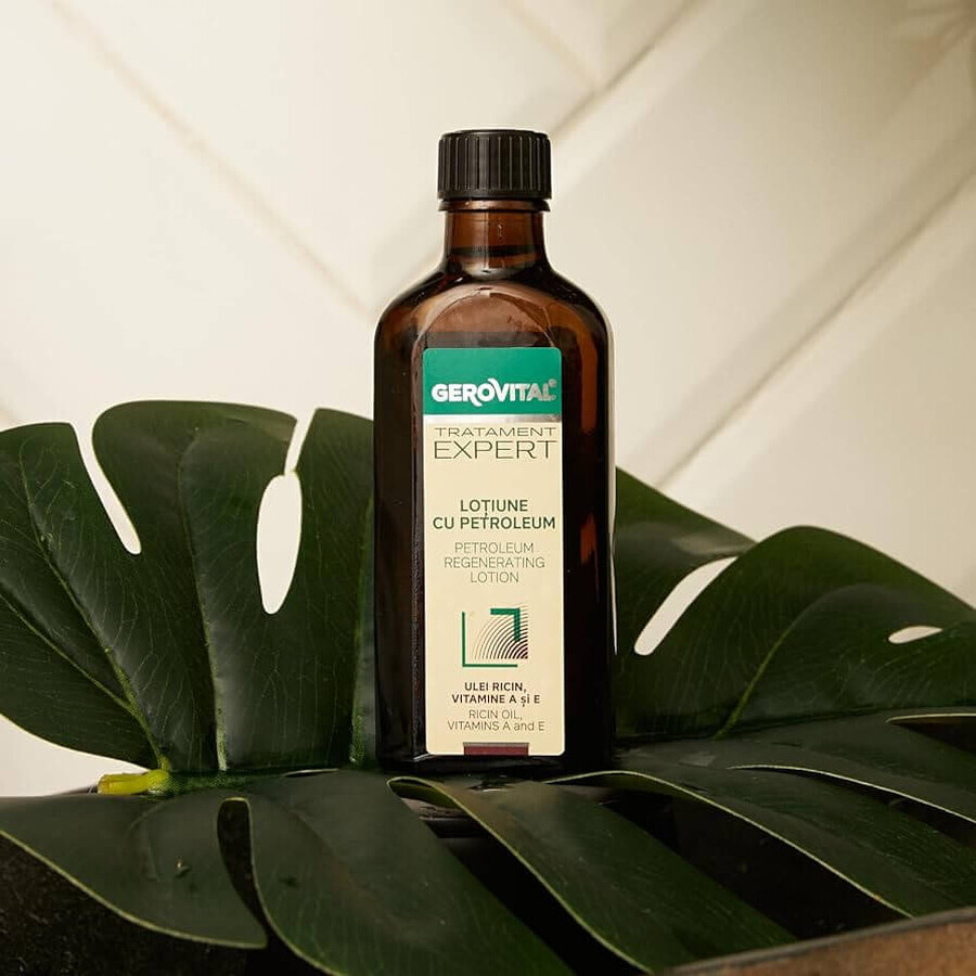 Lotion with petroleum Gerovital Tratament Expert, 100 ml, Farmec
