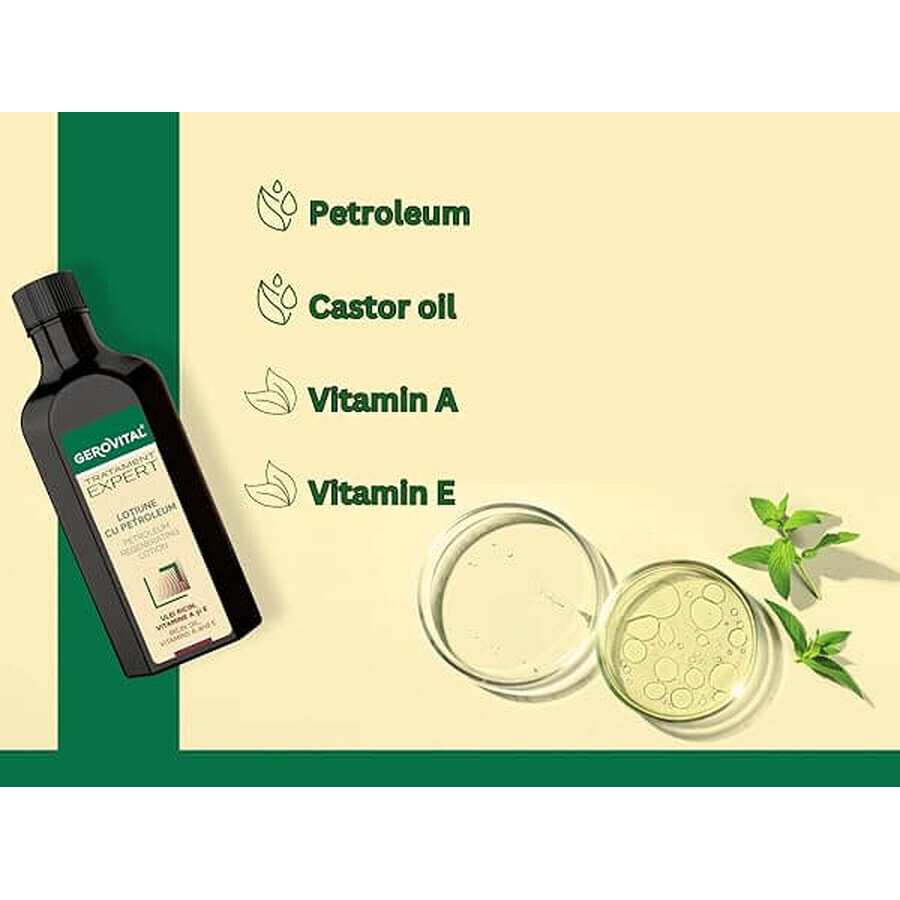 Lotion with petroleum Gerovital Tratament Expert, 100 ml, Farmec