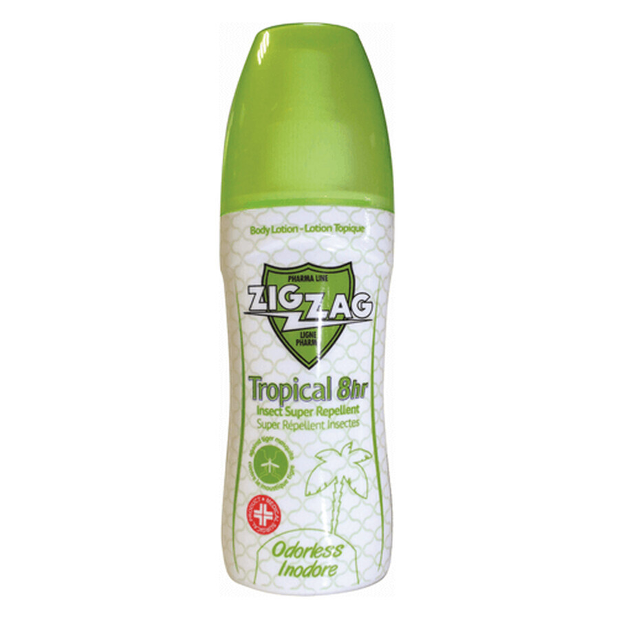 Body lotion against mosquitoes Tropical Odorless, 100 ml, Zig Zag