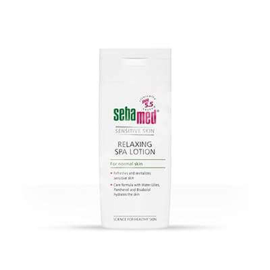 Lozione dermatologica per il corpo, Pelle Sensibile Rilassante Spa, 200 ml, Sebamed