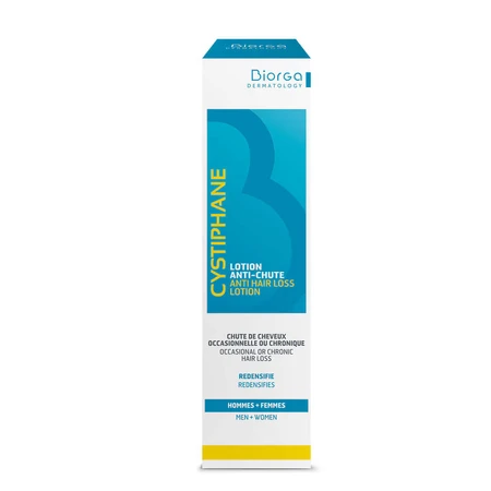 Loción contra la caída del cabello Cystiphane, 125 ml, Biorga