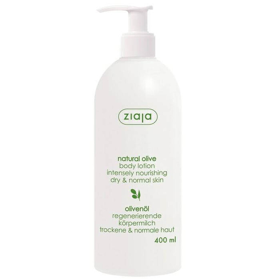 Loción corporal nutritiva con aceite de oliva, 400 ml, Ziaja