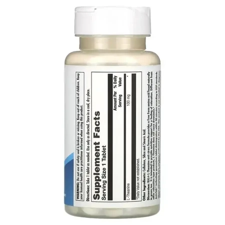 L-Theanine 100mg Kal, 30 tablet, Secom