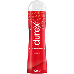 Strawberry Lubricant, 50 ml, Durex Play