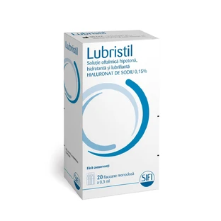Lubristil solución, 20x0,3 ml monodosis, Sifi