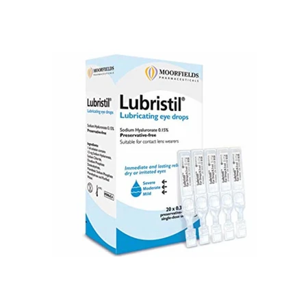 Lubristil solución, 20x0,3 ml monodosis, Sifi