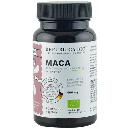 Maca 400 mg, 60 Kapseln, Republica Bio