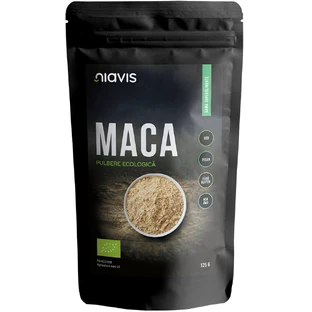 Maca ecológica en polvo, 125g, Niavis