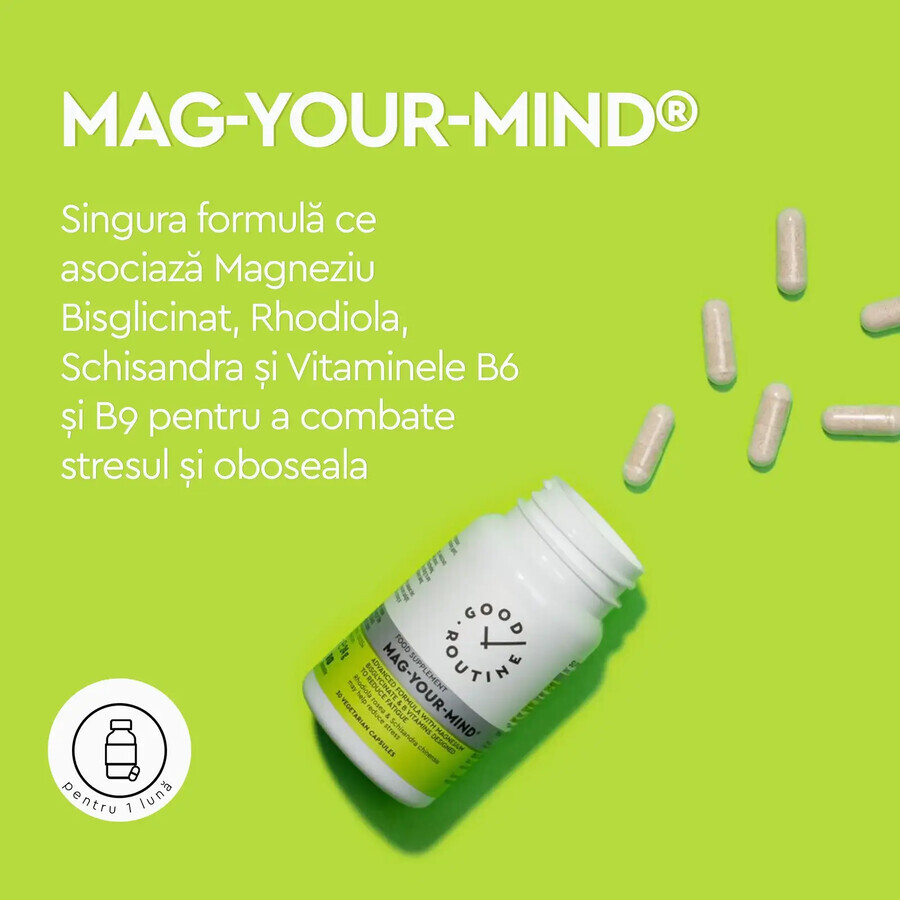 Mag Your Mind Good Routine, 30 gélules, Secom