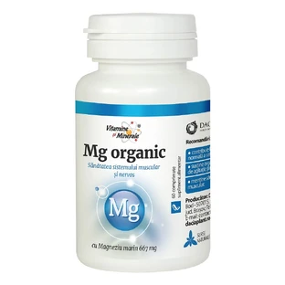 Magnesium Organic, 60 Tabletten, Dacia Plant