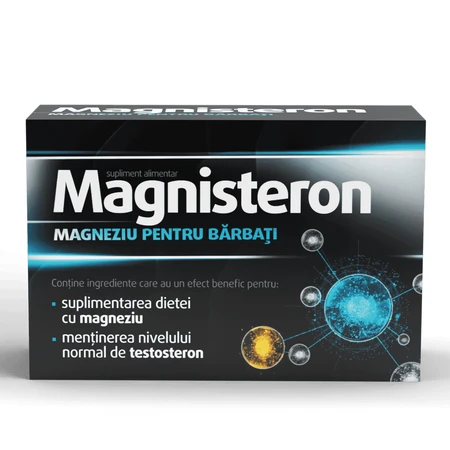 Magnisteron magnesio para hombres, 30 comprimidos, Aflofarm