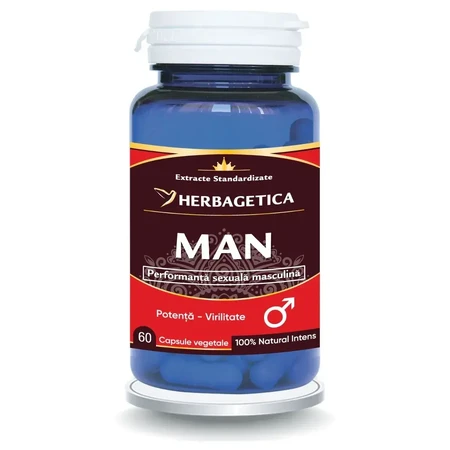 Man Zen Forte, 60 Kapseln, Herbagetica