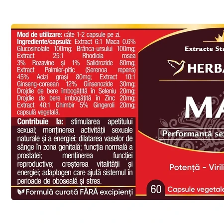 Man Zen Forte, 60 Kapseln, Herbagetica