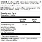 Mangostano 500mg Solaray, 60 capsule, Secom Mangostano 500mg Solaray, 60 capsule, Secom