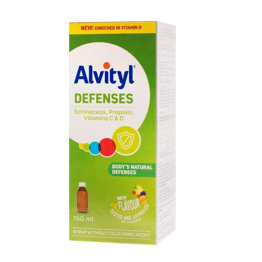 Alvityl Defences Syrup, 150 ml, Urgo