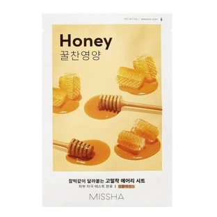 Airy Fit Brightening Honey Mask, 19 g, Missha