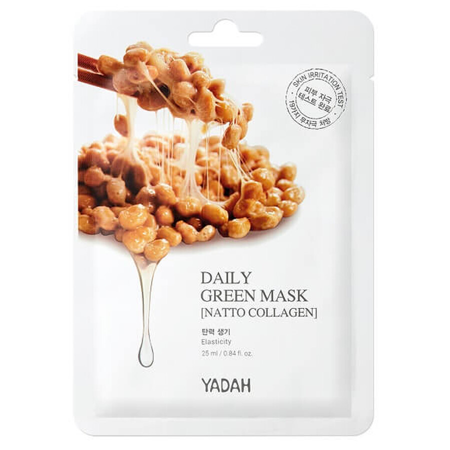 Shop Natto Collagen Tägliche Grüne Gesichtsmaske, 25 ml, Yadah Natto Collagen Tägliche Grüne Gesichtsmaske, 25 ml, Yadah