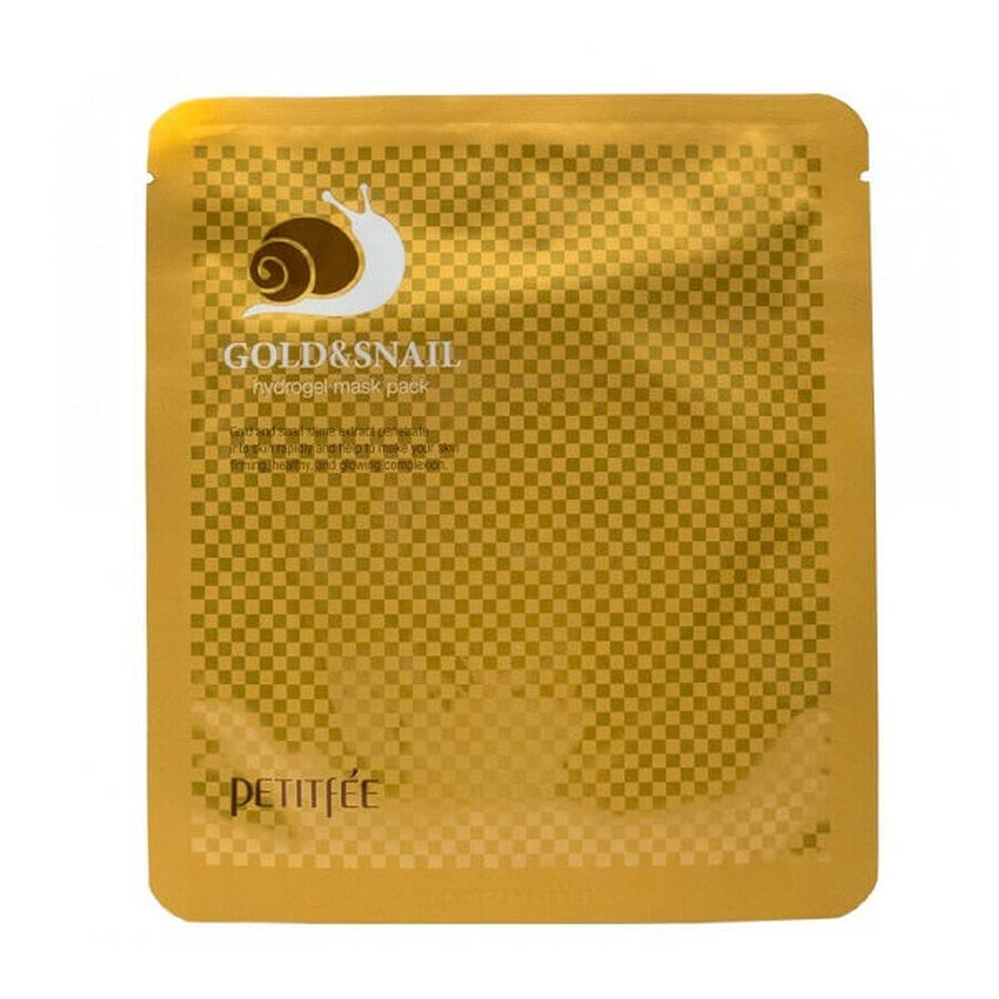 Buy Gold and Snail Hydrogel Facial Mask, 30 g , Petitfee Gold and Snail Hydrogel Facial Mask, 30 g , Petitfee