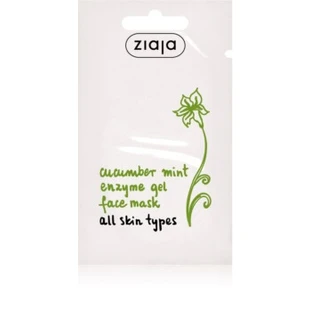 Komkommer-muntpapaya en komkommer enzymengelmasker, 7 ml, Ziaja