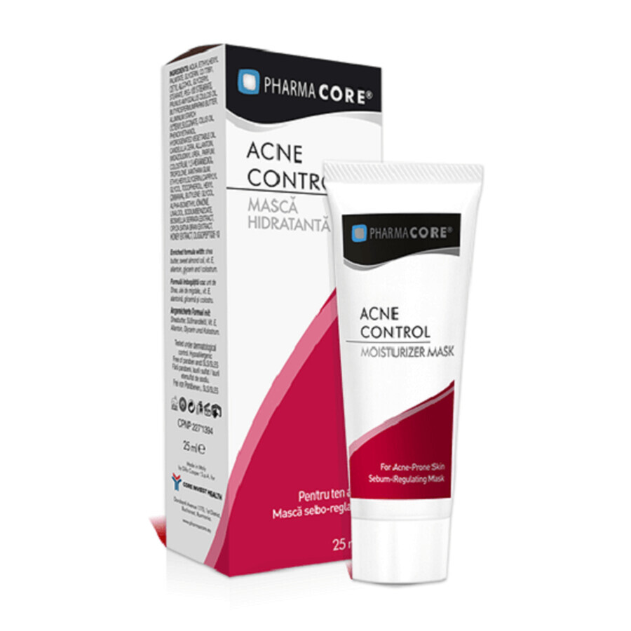 Acne Control Moisturizing Mask, 25 ml, Pharmacore
