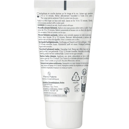 Verzachtend vochtinbrengend masker, 50 ml, Avene Les Essentiels