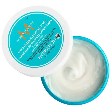 Mascarilla hidratante intensa ligera Weightless Hydrating Mask, 250 ml, Moroccanoil