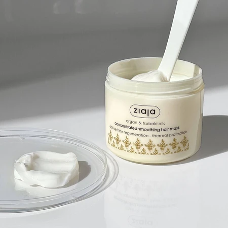 Masque pour cheveux secs et abîmés Huile d'argan, 200 ml, Ziaja