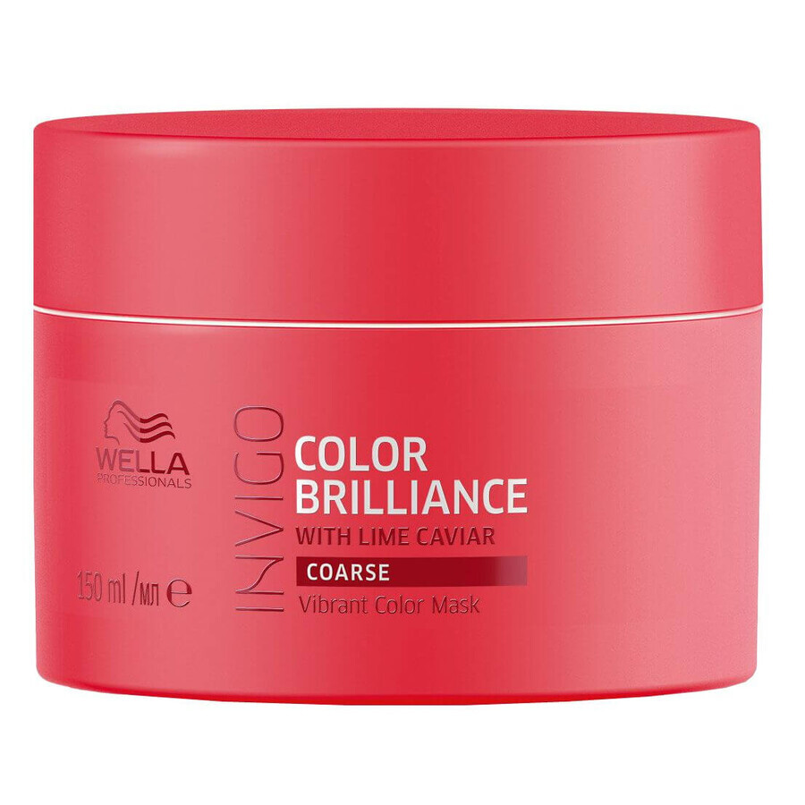 Cumpără Masca pentru par vopsit Invigo Color Brilliance Coarse, 150 ml, Wella Professionals Masca pentru par vopsit Invigo Color Brilliance Coarse, 150 ml, Wella Professionals