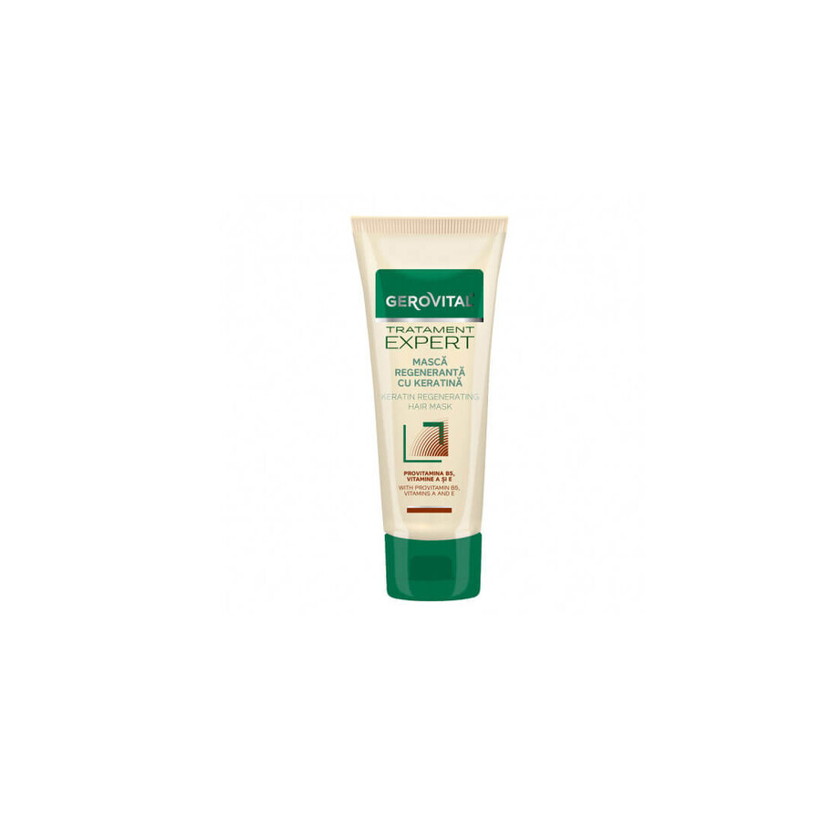 Gerovital Keratin regenerierende Haarmaske, 150 ml, Farmec