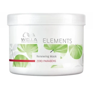 Masque réparateur sans parabène pour cheveux abîmés Eléments, 500 ml, Wella Professionals
