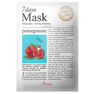 Granaatappel Serum Masker 7Dagen Masker, 20 g, Ariul