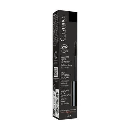 Couvrance Wimperntusche, Schwarz, 7 ml, Avene