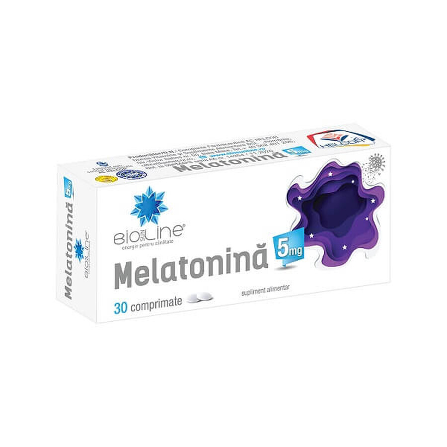 Melatonin 5 mg, 30 Tabletten, Helcor