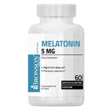 Melatonin 5 mg, 60 tablets, Bronson Laboratories