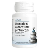 Gedächtnis und Konzentration für Kinder, 30 Tabletten, Alevia