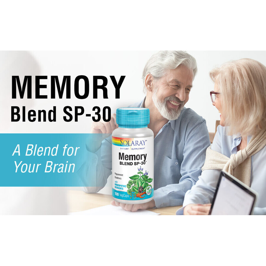 Memory Blend Solaray, 100 capsules, Secom