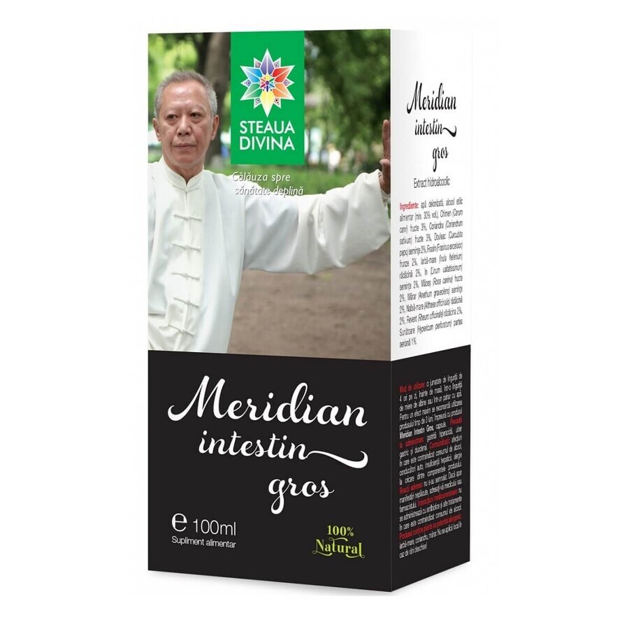 Cumpără Meridian Intestin gros tinctura, 100 ml, Steaua Divină Meridian Intestin gros tinctura, 100 ml, Steaua Divină