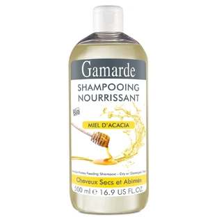 Champú nutritivo natural ecológico con miel para cabellos secos, 500 ml, Gamarde