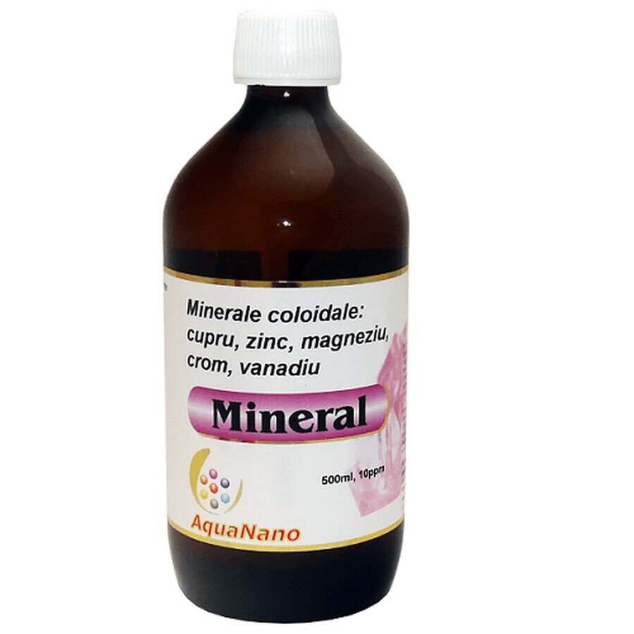 Comprar Mineral coloidal Mineral Aquanano, 500 ml, Aghoras Invest Mineral coloidal Mineral Aquanano, 500 ml, Aghoras Invest