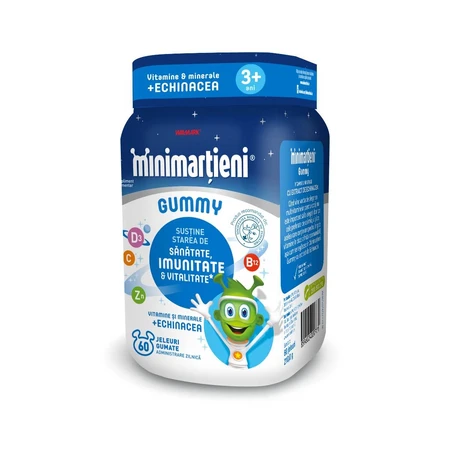 Minimarțieni Echinacea gummies, 60 stuks, Walmark